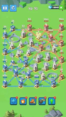 Скачать взломанную Завоюйте Башню: битва замков [Мод меню] MOD apk на Андроид