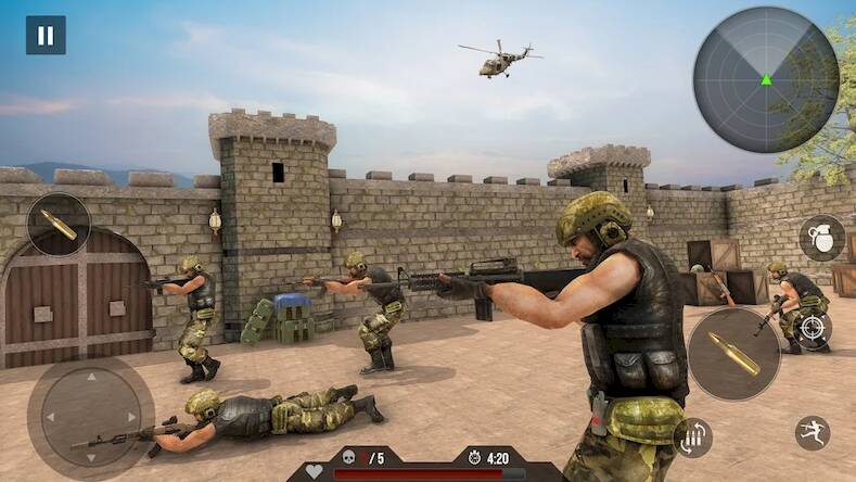 Скачать взломанную игры с оружием 3d : экшен игры [Много монет] MOD apk на Андроид