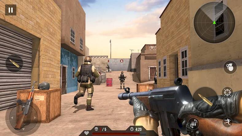 Скачать взломанную игры с оружием 3d : экшен игры [Много монет] MOD apk на Андроид