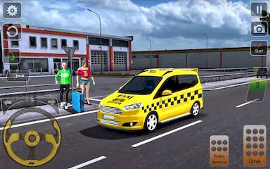 Скачать взломанную Игры Такси 2023-Игра Такси [Много монет] MOD apk на Андроид