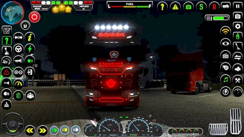 Скачать взломанную Euro Truck Driver 3D Dirigindo [Бесплатные покупки] MOD apk на Андроид