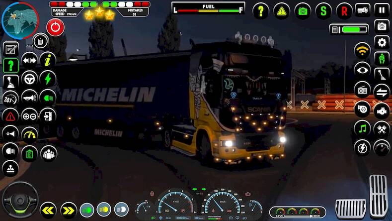 Скачать взломанную Euro Truck Driver 3D Dirigindo [Бесплатные покупки] MOD apk на Андроид