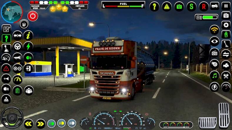 Скачать взломанную Euro Truck Driver 3D Dirigindo [Бесплатные покупки] MOD apk на Андроид