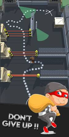 Скачать взломанную Escape Brk Thief [Много монет] MOD apk на Андроид