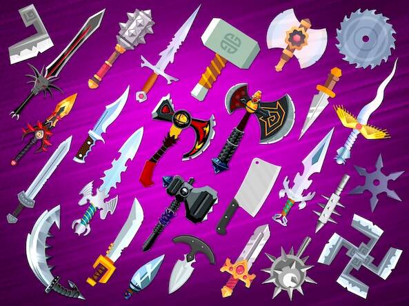 Скачать взломанную Stick Hero Stickman Smasher [Бесплатные покупки] MOD apk на Андроид