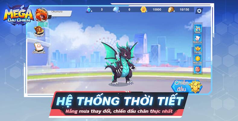 Скачать взломанную Mega Đại Chiến [Много монет] MOD apk на Андроид