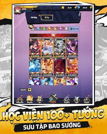 Скачать взломанную Học Viện Bá Vương Mobile [Много денег] MOD apk на Андроид