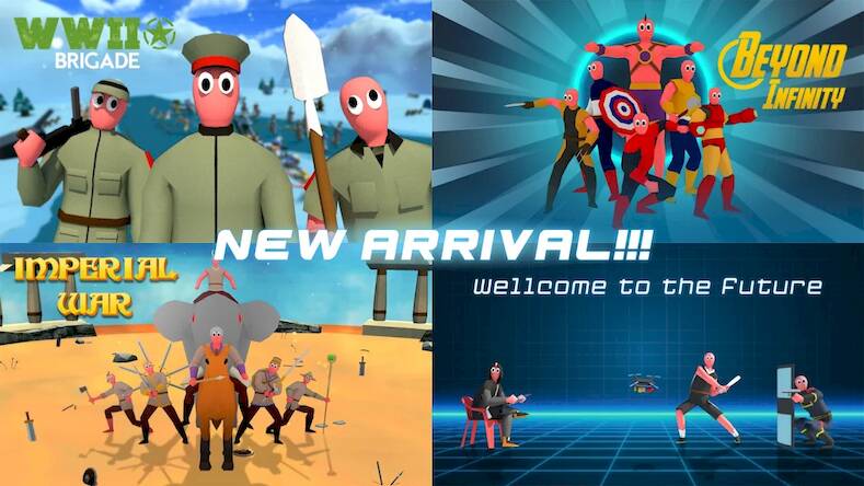 Скачать взломанную Very Tactical Ragdoll Battle [Много денег] MOD apk на Андроид