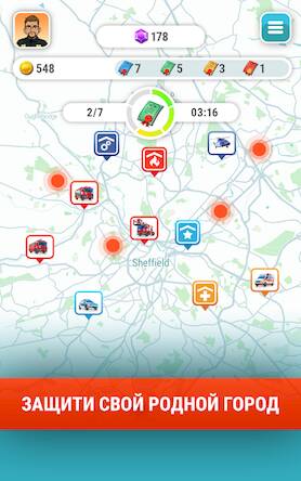 Скачать взломанную EMERGENCY Operator - Call 911 [Много монет] MOD apk на Андроид