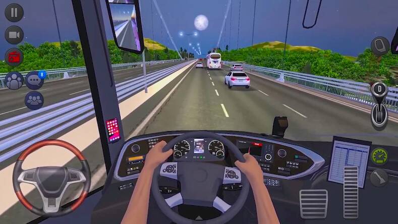 Скачать взломанную Тренер Автобус Симулятор Игра [Много монет] MOD apk на Андроид