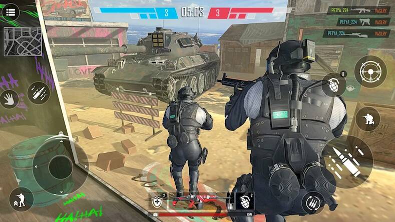 Скачать взломанную боевая стрелялка офлайн [Много денег] MOD apk на Андроид
