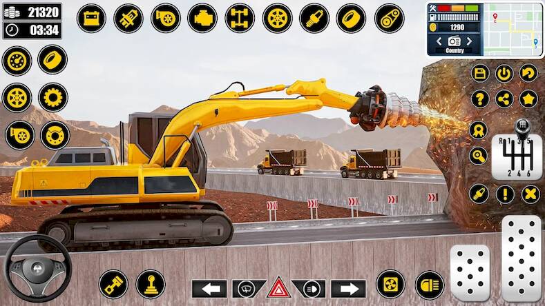 Скачать взломанную Real Construction Simulator [Много монет] MOD apk на Андроид