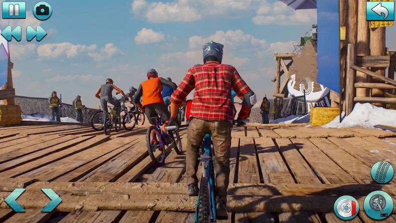 Скачать взломанную BMX Cycle Stunt Riding Game [Много денег] MOD apk на Андроид
