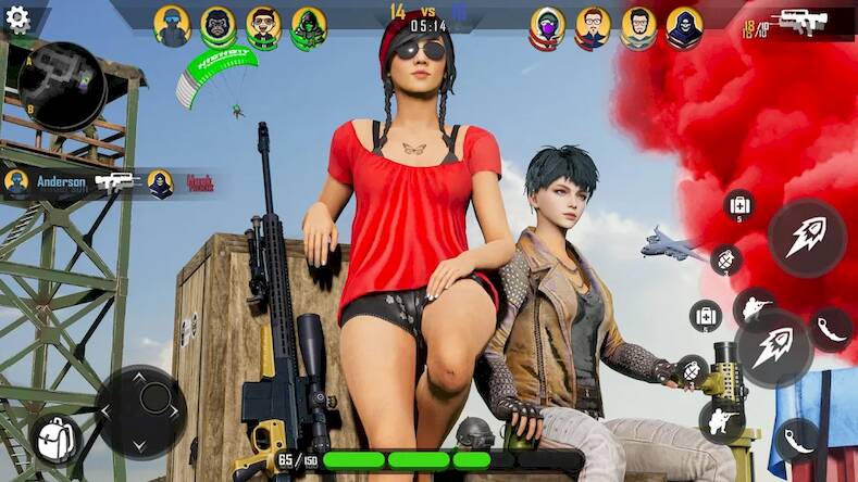Скачать взломанную Fps Shooting Games: Fire Games [Бесплатные покупки] MOD apk на Андроид