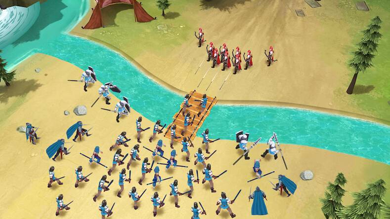 Скачать взломанную Kingdom Clash: симулятор битвы [Много денег] MOD apk на Андроид