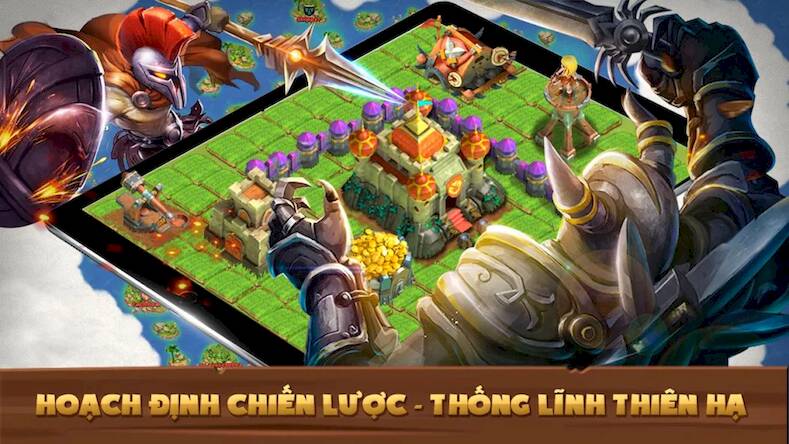 Скачать взломанную Thời Loạn ZingPlay - Chiến thu [Много монет] MOD apk на Андроид