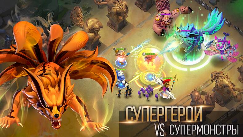 Скачать взломанную Clash of Zombies 2 [Бесплатные покупки] MOD apk на Андроид