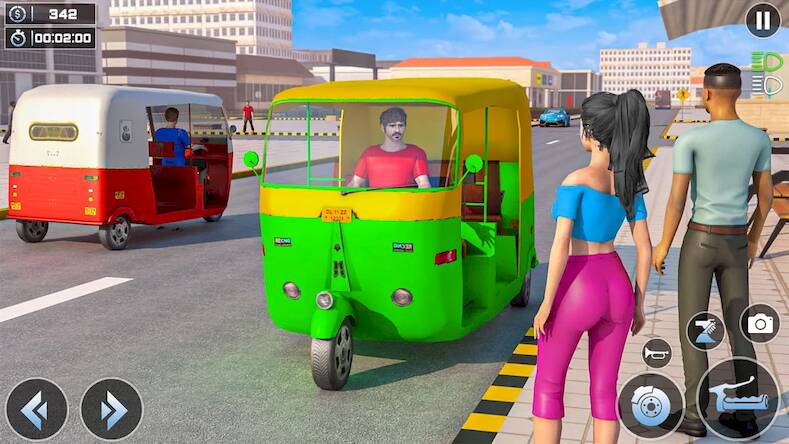 Скачать взломанную Tuk Tuk Auto Rickshaw Game [Бесплатные покупки] MOD apk на Андроид