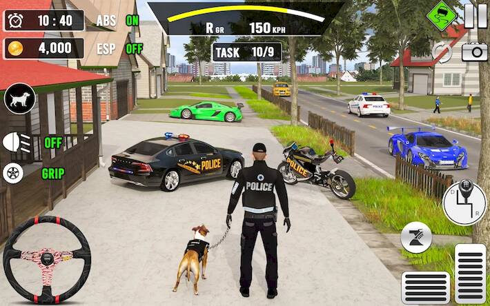 Скачать взломанную school car driving police car [Бесплатные покупки] MOD apk на Андроид
