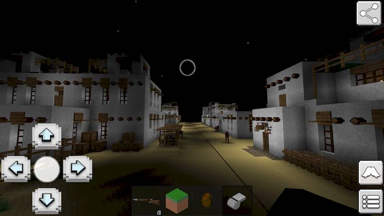 Скачать взломанную Дикий Запад Craft - Mini West  [Много денег] MOD apk на Андроид