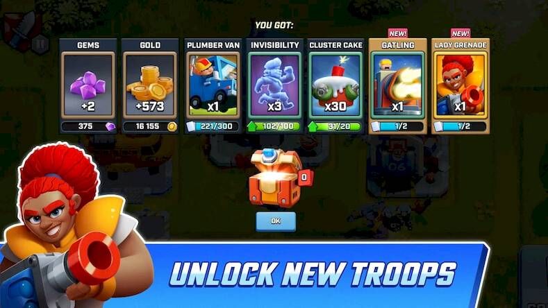 Скачать взломанную Rush Wars [Бесплатные покупки] MOD apk на Андроид