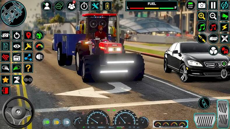 Скачать взломанную Груз Трактор Игры 3D [Много монет] MOD apk на Андроид