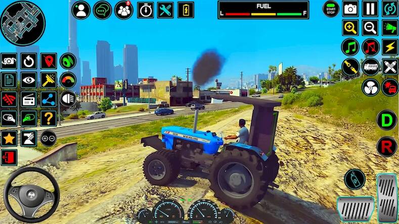 Скачать взломанную Груз Трактор Игры 3D [Много монет] MOD apk на Андроид
