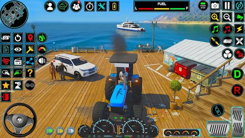 Скачать взломанную Груз Трактор Игры 3D [Много монет] MOD apk на Андроид