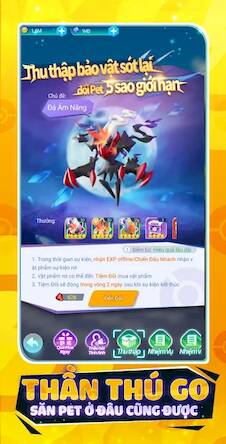 Скачать взломанную Thần Thú GO - Go Go Pet! [Много монет] MOD apk на Андроид