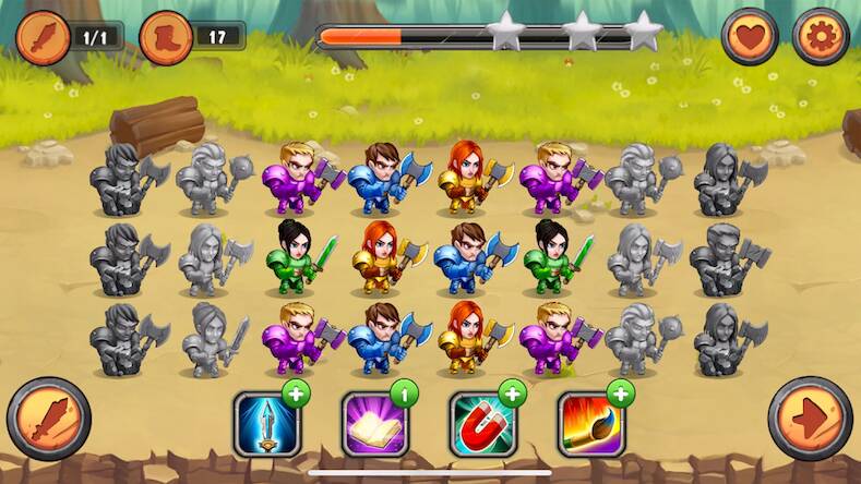Скачать взломанную Emperor Knights [Много денег] MOD apk на Андроид
