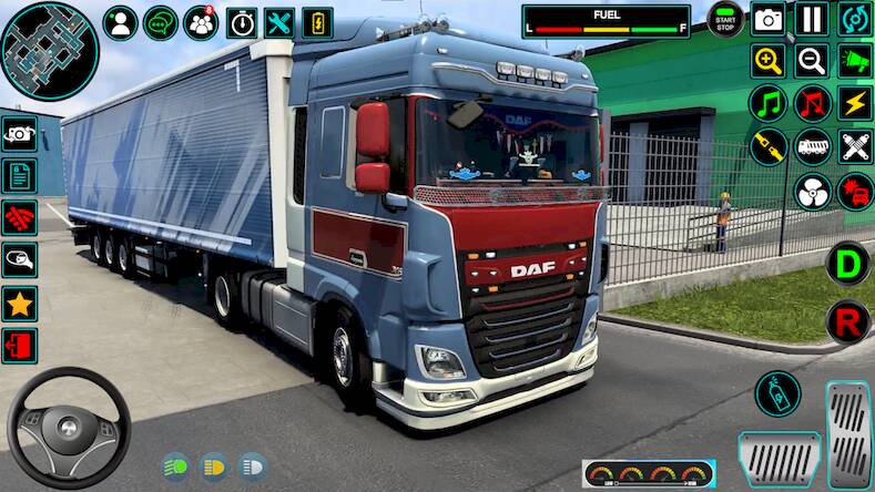 Скачать взломанную Городские игры Euro Truck 2023 [Мод меню] MOD apk на Андроид