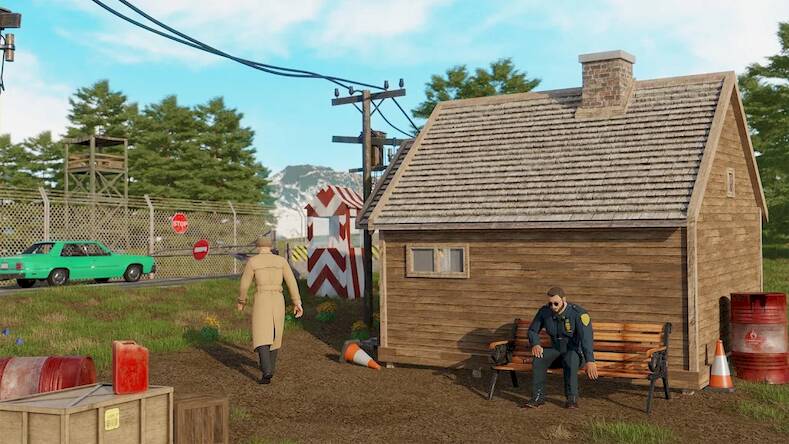 Скачать взломанную Пограничный патрульная полицей [Много денег] MOD apk на Андроид