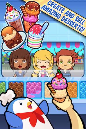 Скачать взломанную My Ice Cream Truck Игра с едой [Мод меню] MOD apk на Андроид