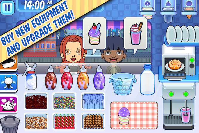 Скачать взломанную My Ice Cream Truck Игра с едой [Мод меню] MOD apk на Андроид