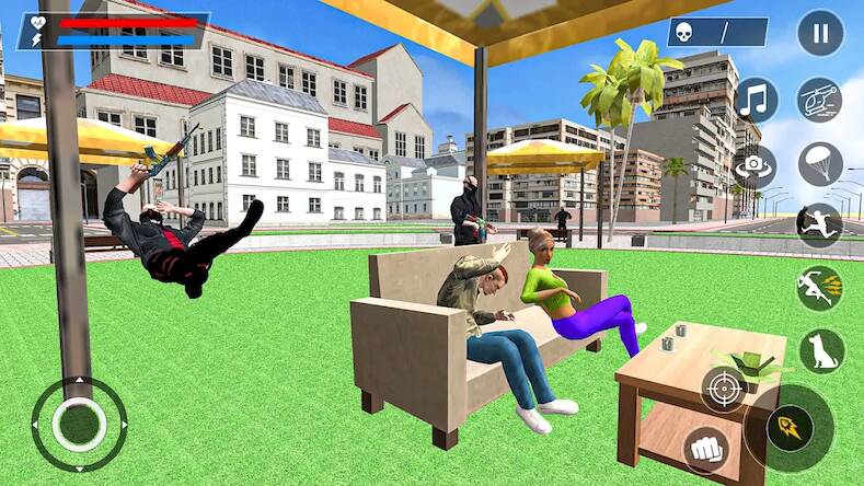 Скачать взломанную Real Gangster : Mafia City [Мод меню] MOD apk на Андроид