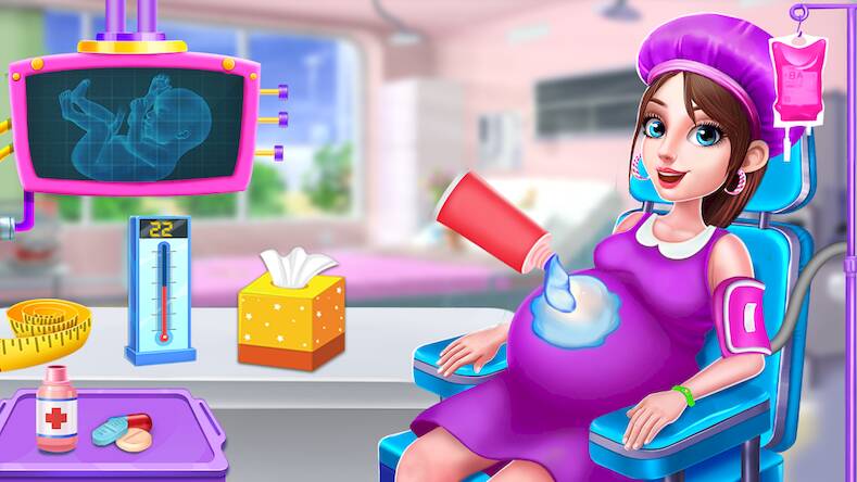 Скачать взломанную Беременная мама и малыш [Бесплатные покупки] MOD apk на Андроид
