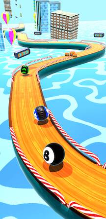 Скачать взломанную мячик игра sky ball game 3D [Мод меню] MOD apk на Андроид