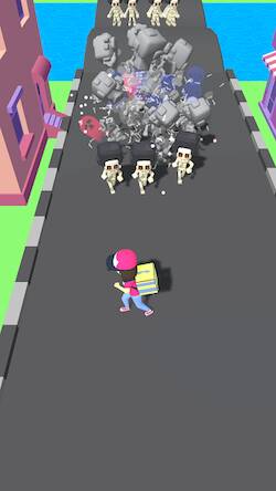 Скачать взломанную Skelton Bomber [Много денег] MOD apk на Андроид