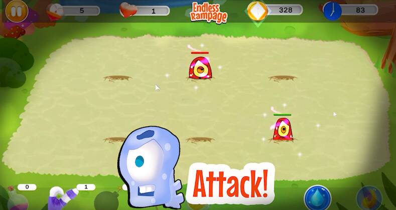 Скачать взломанную Whack O Monster [Мод меню] MOD apk на Андроид