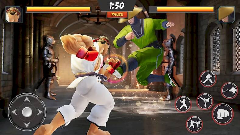 Скачать взломанную Каратэ Кунг Фу Борьба Игра [Мод меню] MOD apk на Андроид