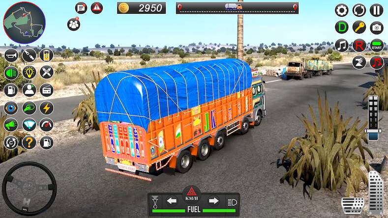 Скачать взломанную Настоящий груз грузовик игра [Много монет] MOD apk на Андроид