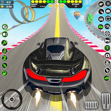 Скачать взломанную Stunt Car Game 2023: Game 2023 [Бесплатные покупки] MOD apk на Андроид