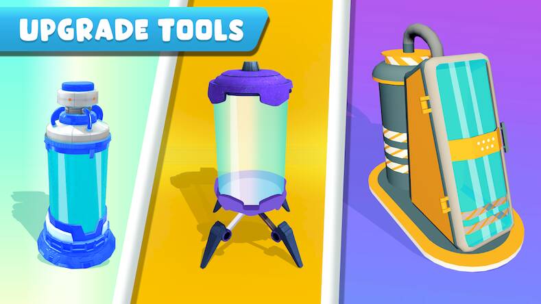 Скачать взломанную Superhero Lab [Много денег] MOD apk на Андроид