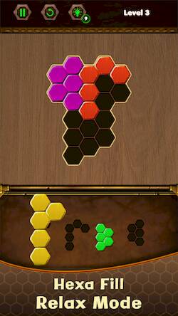 Скачать взломанную Block Hexa Puzzle [Мод меню] MOD apk на Андроид