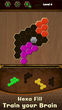Скачать взломанную Block Hexa Puzzle [Мод меню] MOD apk на Андроид