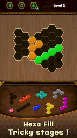 Скачать взломанную Block Hexa Puzzle [Мод меню] MOD apk на Андроид