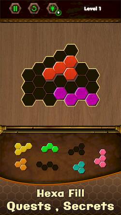 Скачать взломанную Block Hexa Puzzle [Мод меню] MOD apk на Андроид