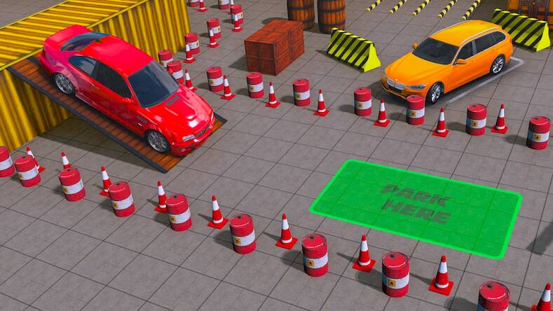 Скачать взломанную Modern Prado Car Parking Games [Мод меню] MOD apk на Андроид