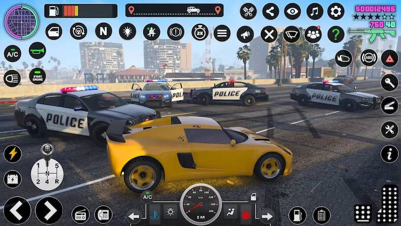 Скачать взломанную US Cop Duty Police Car Game [Мод меню] MOD apk на Андроид