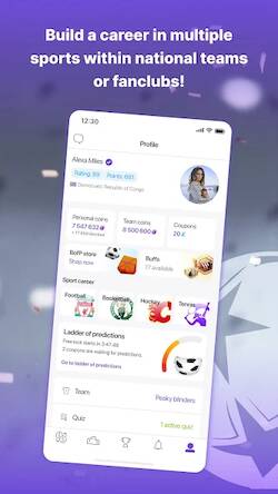 Скачать взломанную Battle of Predictions - Sports [Бесплатные покупки] MOD apk на Андроид